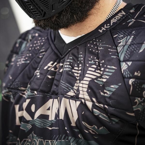 Maillot De Paintball HK Army HSTL Line Taille S - Vert/Noir - Neuf