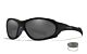 Wiley X XL-1 ADVANCED COMM 2.5 - Matte Black Frame - Grey/Clear Lenses (2 Lenses)