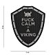 101 F*ck Calm I'm a Viking 3D PVC Patch - Black