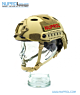 Nuprol Fast Railed Helmet - Tan