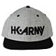 HK Army Typeface Snapback - Slate/Black
