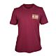 HK T-Shirt Cheetah - Burgundy