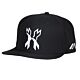 HK Army Snapback Split - Black/White