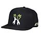 HK Army Snapback Split - Black/Green/White