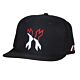 HK Army Snapback Split - Black/White/Red