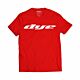 DYE T-Shirt Logo - Red/White - S