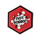 Sentinel Gear Not Sorry Red Hexagon Patch