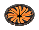 DYE LTR/ROTOR QUICK FEED - Orange