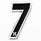 HK Rubber Number Patch - 7