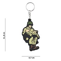 Fostex WWII Paratrooper PVC Keychain/Keyring