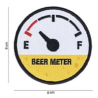 Fostex Beer Meter Embroided Patch (w/ Hook & Loop)