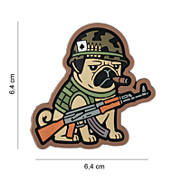 101 Tactical Dog Vietnam Ace 3D PVC Patch