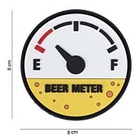 101 Beer Meter 3D PVC Patch