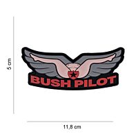 101 Bush Pilot 3D Rubber Patch