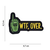 101 WTF, Over 3D PVC Patch 