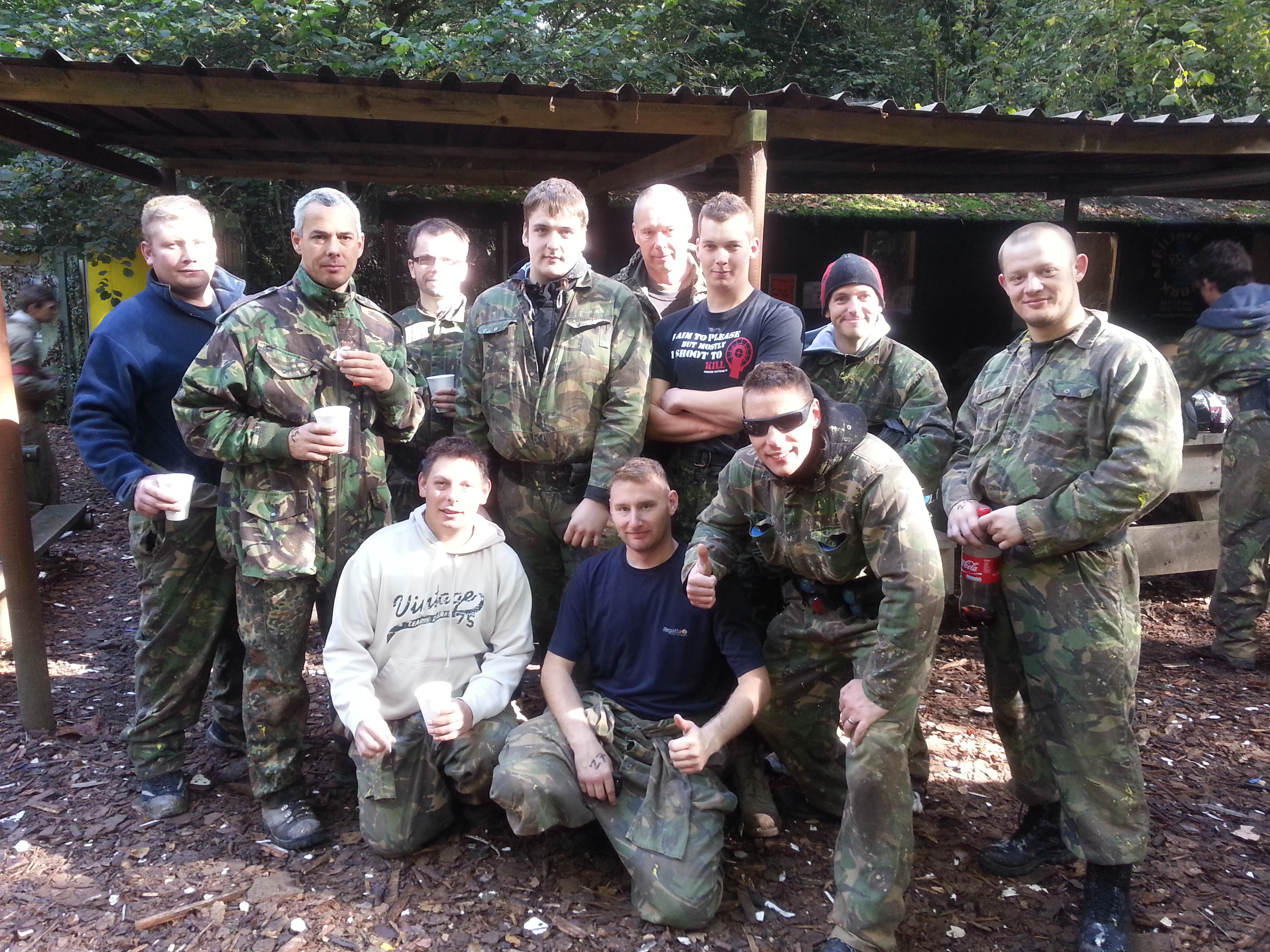 Paintballing To Raise Money For Charity
